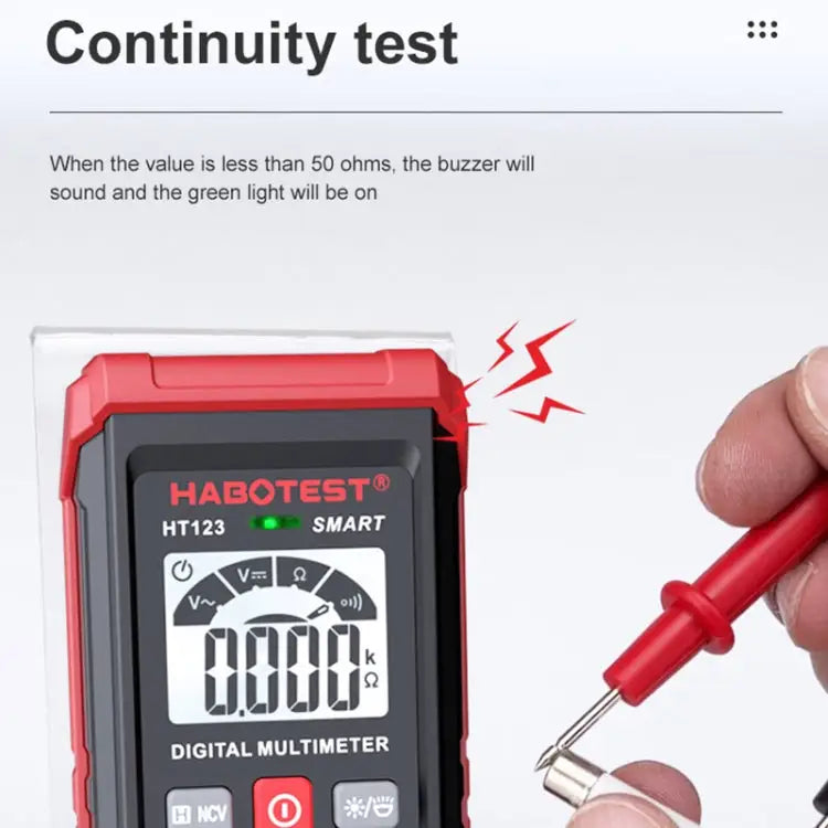 HABOTEST HT123 Mini High-precision Digital Multimeter HT123 - HT123