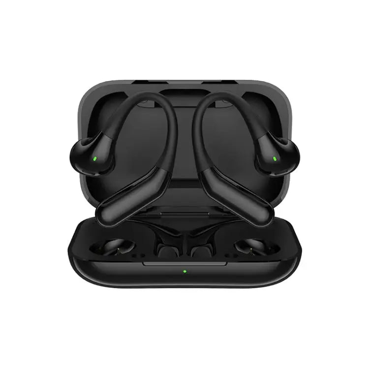 Half In-Ear Bluetooth Earphones Wireless Sports On-Ear Earphone AIR6 - AIR6 / Black - Apple Accessories
