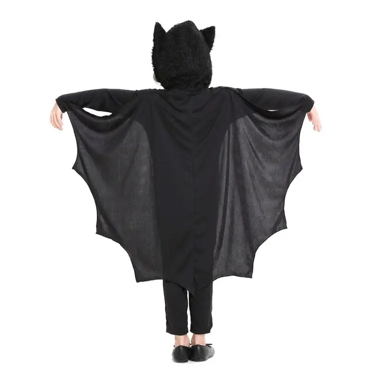Halloween Costume Children Jumpsuit Bat Style Cosplay Costumes Stage Suit Size:M Suggested Height:115-130cm Size: M