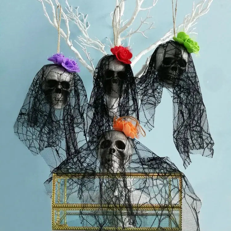 Halloween Decorations Bar KTV Scene Layout Props Bubble Skull Hanging Ornaments Random Style Delivery Bubble Skull