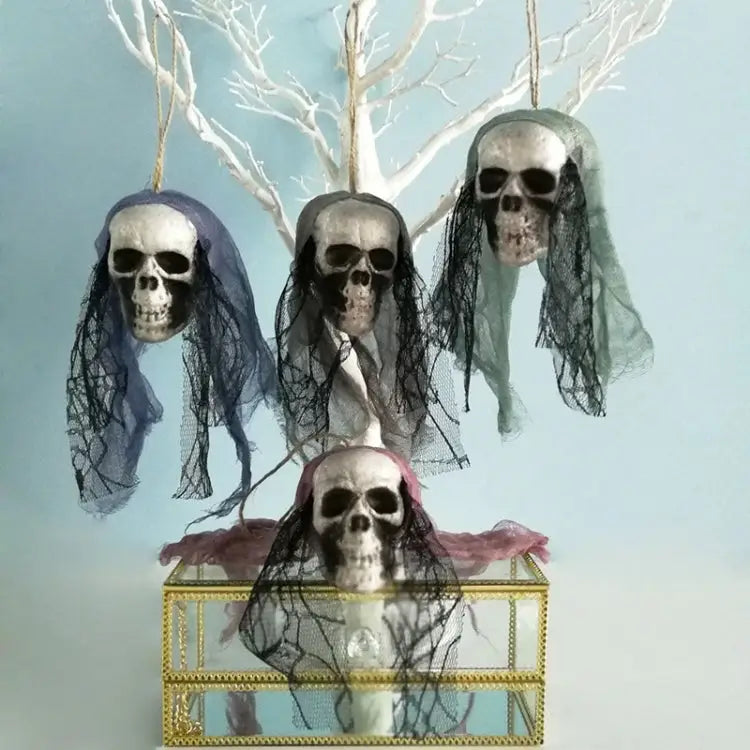 Halloween Decorations Bar KTV Scene Layout Props Bubble Skull Hanging Ornaments Random Style Delivery Bubble Skull