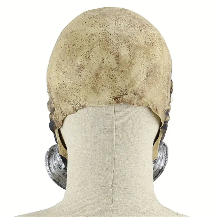 Halloween Festival Party Latex Biochemical Gas Mask Skeleton Frightened Mask Headgear Biochemical Gas - Biochemical Gas