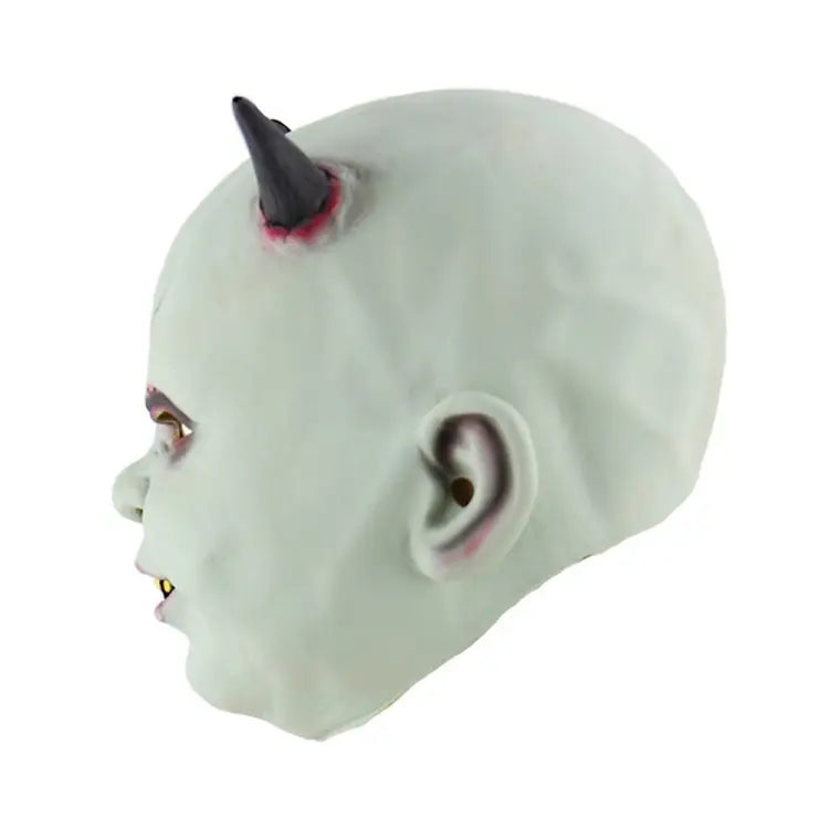 Halloween Festival Party Latex Devil Vampire Frightened Mask Headgear Devil Vampire - Devil Vampire