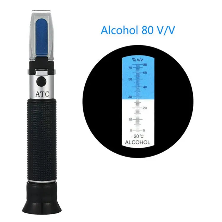 Hand-held Refractometer Alcohol Detector Alcohol Level Meter Refractometer - Refractometer