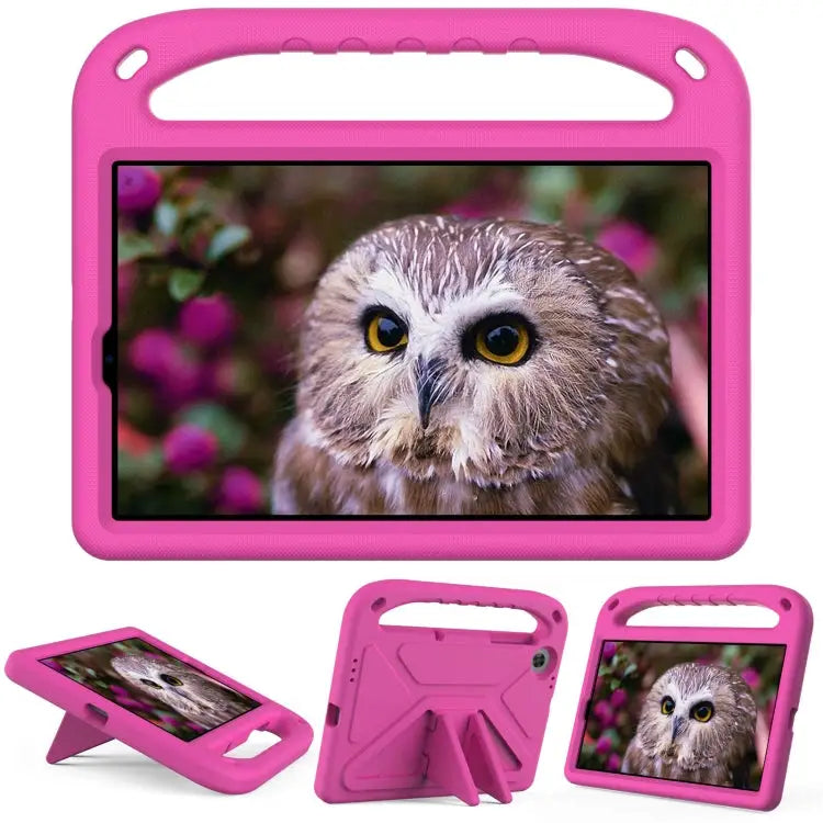 Handle EVA Shockproof Tablet Case with Holder For Lenovo Tab M10 HD 2nd Gen - For Lenovo Tab M10 HD 2nd Gen / Rose Red