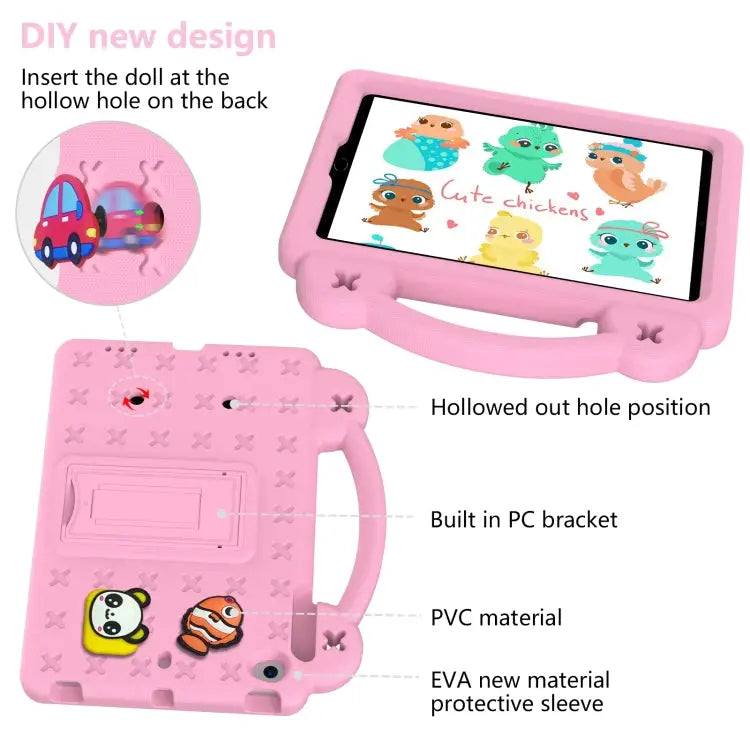 Handle Kickstand Children EVA Shockproof Tablet Case For iPad mini 1 / 2 / 3 / 4 / 5 For iPad Air / Air 2 / iPad 5 / 6
