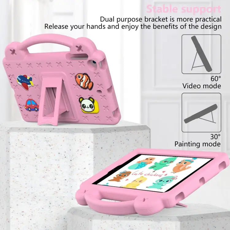 Handle Kickstand Children EVA Shockproof Tablet Case For iPad mini 1 / 2 / 3 / 4 / 5 For iPad Air / Air 2 / iPad 5 / 6
