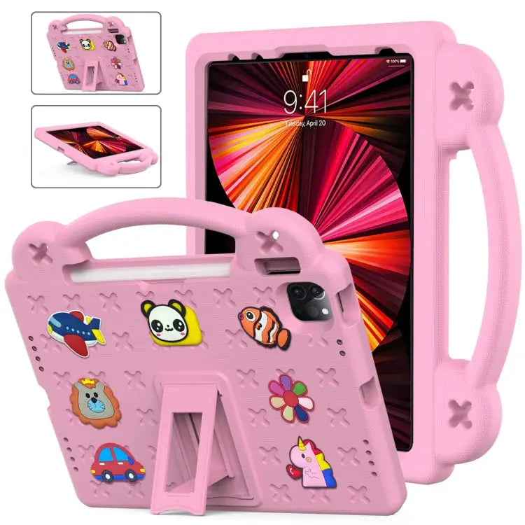 Handle Kickstand Children EVA Shockproof Tablet Case For iPad mini 1 / 2 / 3 / 4 / 5 For iPad Air / Air 2 / iPad 5 / 6