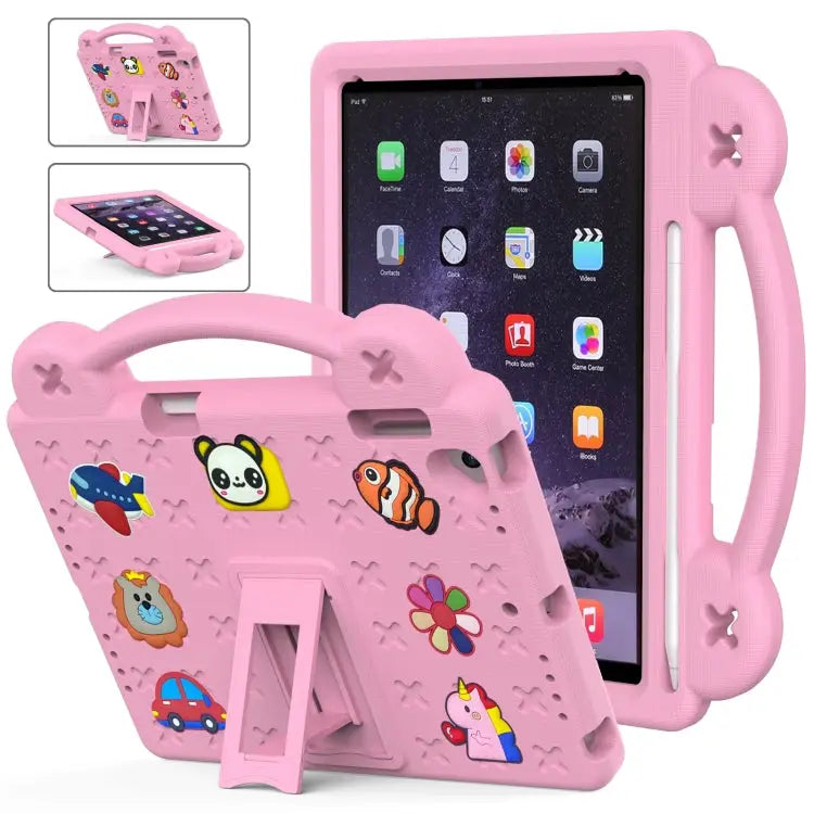 Handle Kickstand Children EVA Shockproof Tablet Case For iPad mini 1 / 2 / 3 / 4 / 5 For iPad Air / Air 2 / iPad 5 / 6