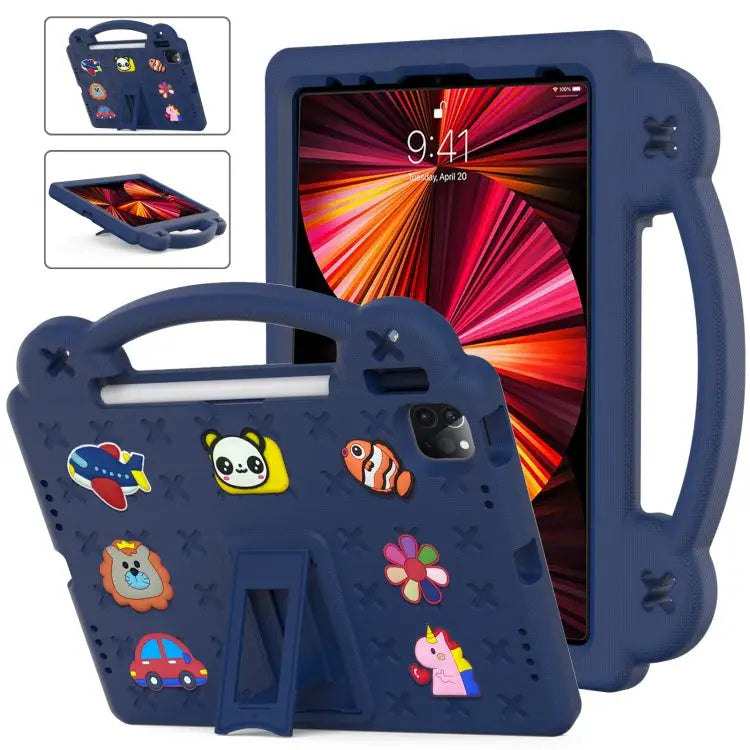 Handle Kickstand Children EVA Shockproof Tablet Case For iPad mini 1 / 2 / 3 / 4 / 5 For iPad Air / Air 2 / iPad 5 / 6