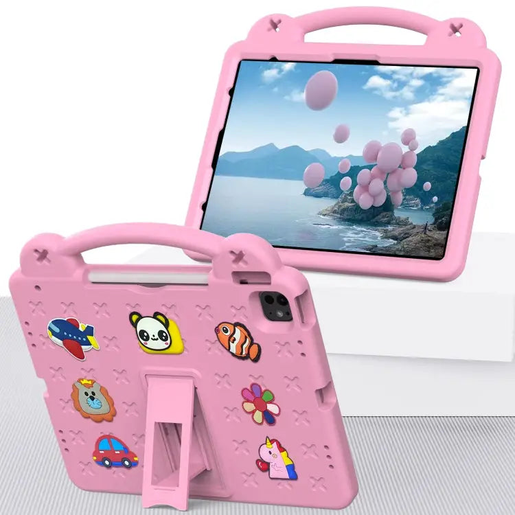 Handle Kickstand Children EVA Shockproof Tablet Case For iPad Pro 12.9 2022 / 2021 - Apple Accessories