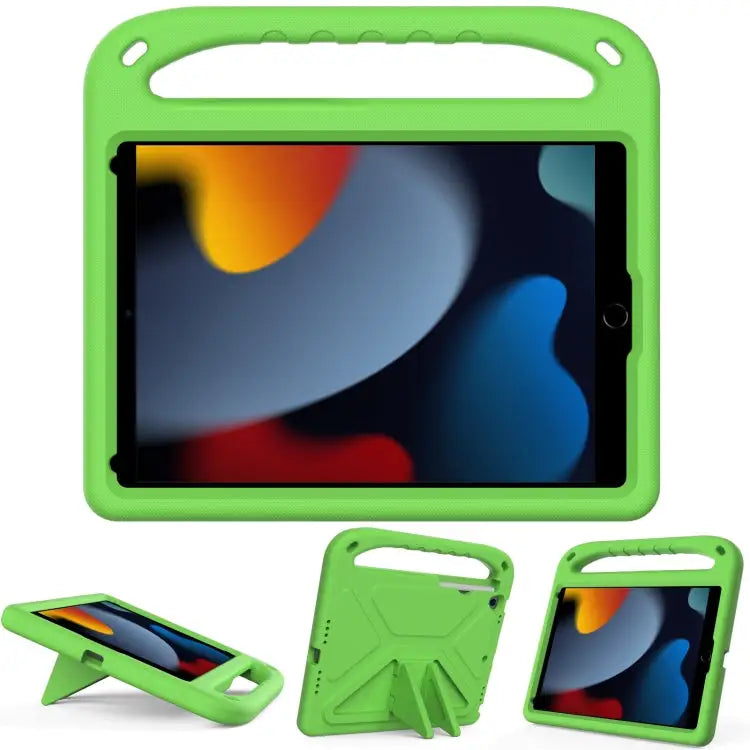Handle Portable EVA Shockproof Protective Case with Triangle Holder For iPad 10.2 2021 / 2020 / 2019 For iPad Pro 11