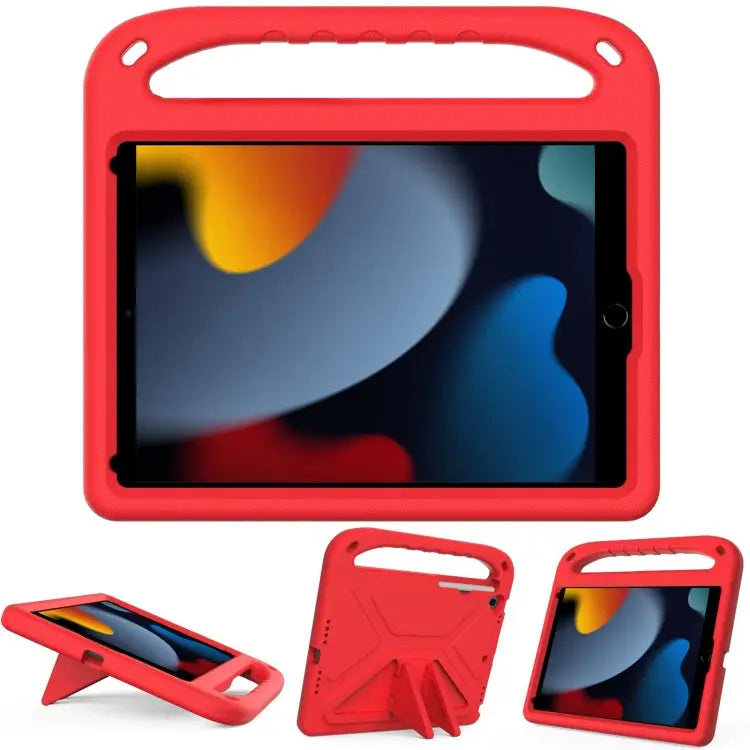 Handle Portable EVA Shockproof Protective Case with Triangle Holder For iPad 10.2 2021 / 2020 / 2019 For iPad Pro 11