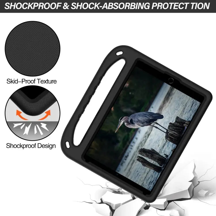 Handle Portable EVA Shockproof Protective Case with Triangle Holder For iPad 10.2 2021 / 2020 / 2019 For iPad Pro 11