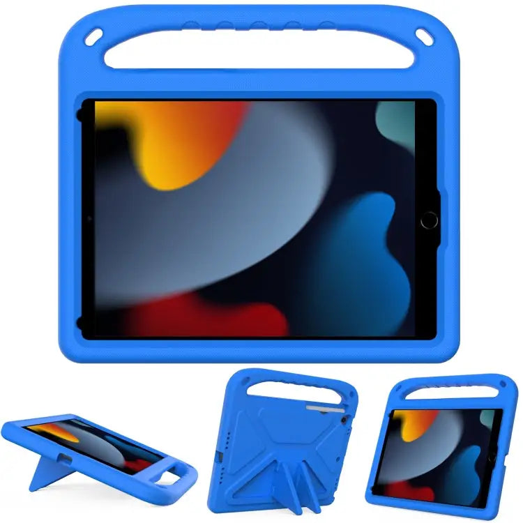 Handle Portable EVA Shockproof Protective Case with Triangle Holder For iPad 10.2 2021 / 2020 / 2019 For iPad Pro 11