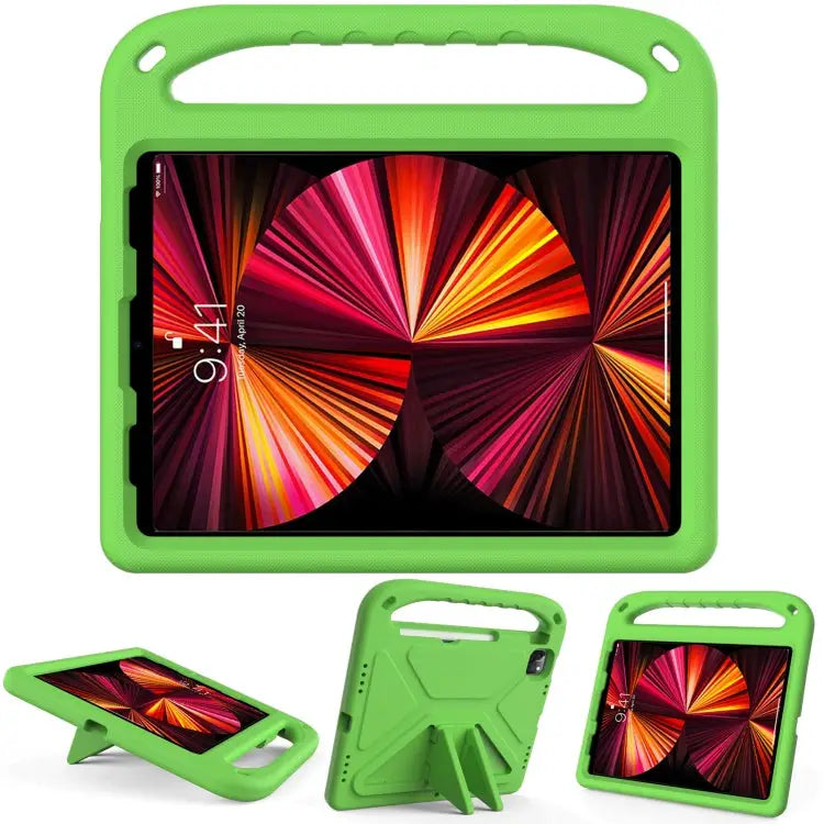 Handle Portable EVA Shockproof Protective Case with Triangle Holder For iPad 10.2 2021 / 2020 / 2019 For iPad Pro 11