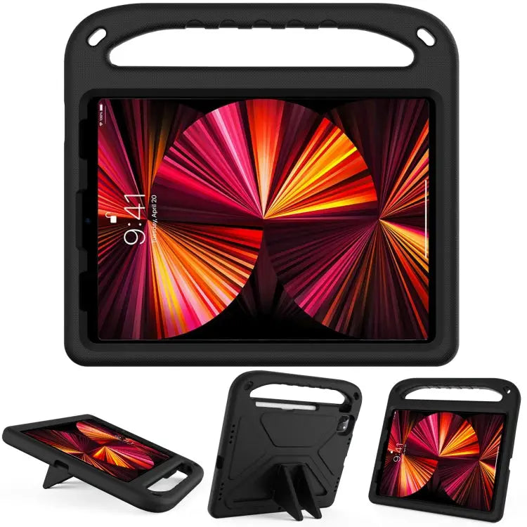 Handle Portable EVA Shockproof Protective Case with Triangle Holder For iPad 10.2 2021 / 2020 / 2019 For iPad Pro 11