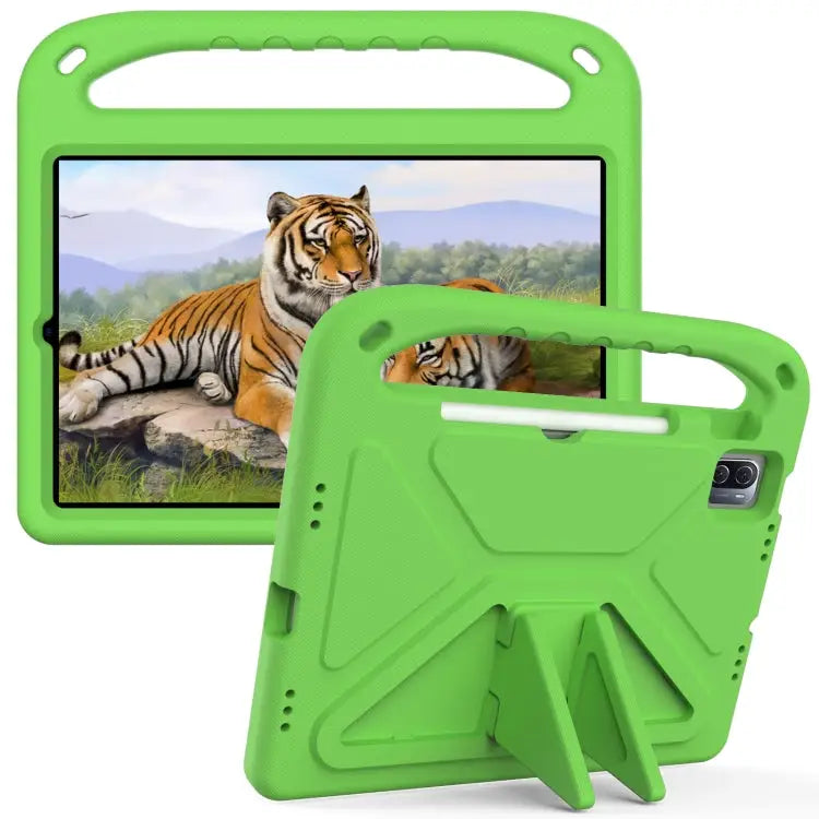 Handle Portable EVA Shockproof Tablet Case with Triangle Holder For iPad mini 2024 / mini 6 For Xiaomi Pad 5 / Pad 5