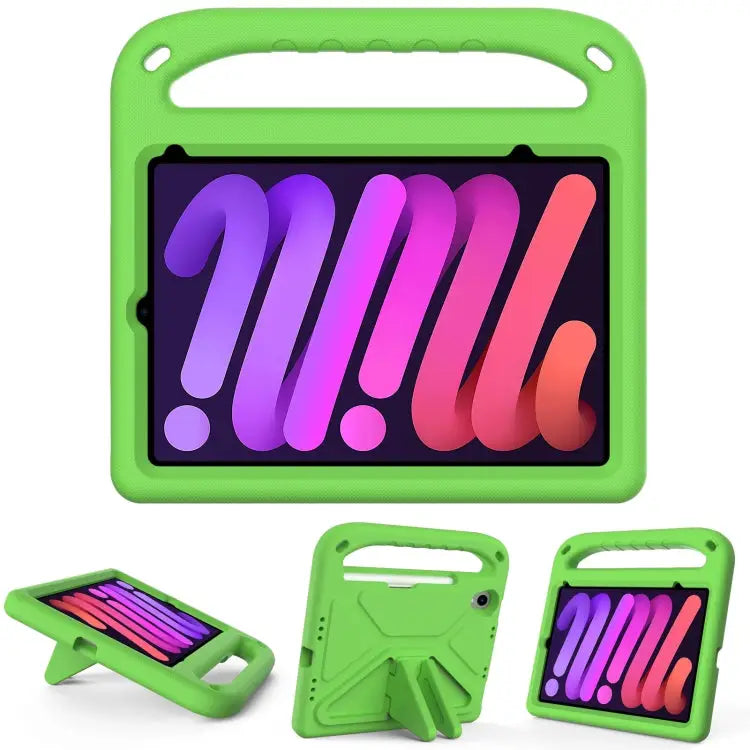 Handle Portable EVA Shockproof Tablet Case with Triangle Holder For iPad mini 2024 / mini 6 For Xiaomi Pad 5 / Pad 5