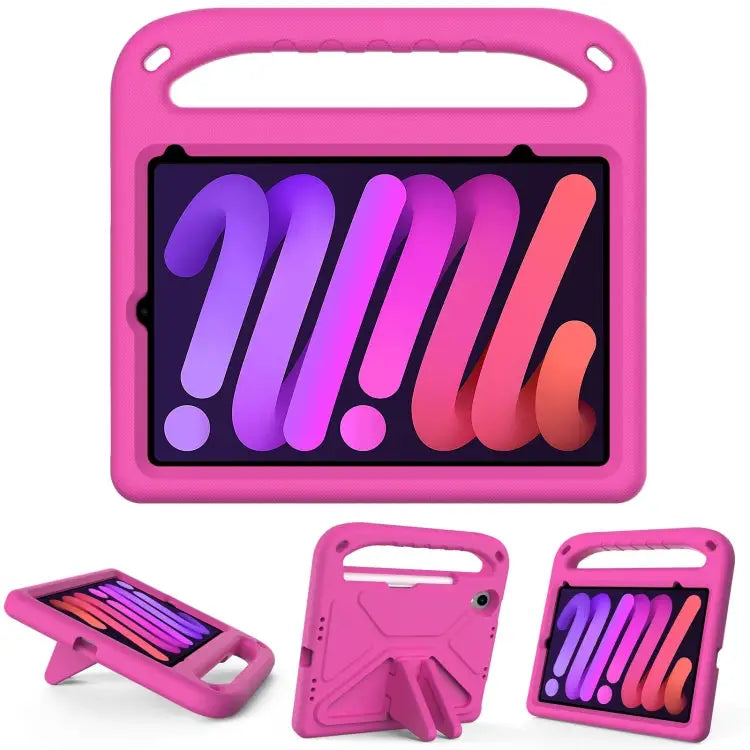 Handle Portable EVA Shockproof Tablet Case with Triangle Holder For iPad mini 2024 / mini 6 For Xiaomi Pad 5 / Pad 5