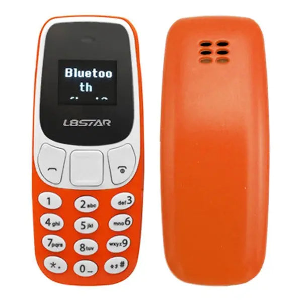 Hands Free Bluetooth Dialer Headphone MP3 Music Dual SIM Network: 2G - Orange