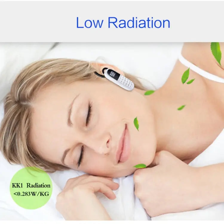Hands Free Bluetooth Dialer Headphone MTK6261DA Anti-Lost Single SIM Network: 2G - Black