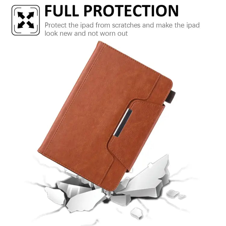 Hardware Buckle Smart Leather Tablet Case - Apple Accessories