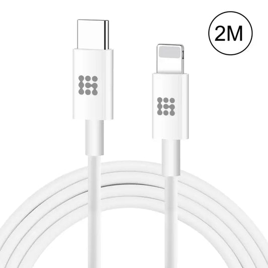 HAWEEL 25W 3A USB-C / Type-C to 8 Pin PD Fast Charging Cable for iPhone iPad Cable Length: 2m - Type-C to 8 Pin 2m