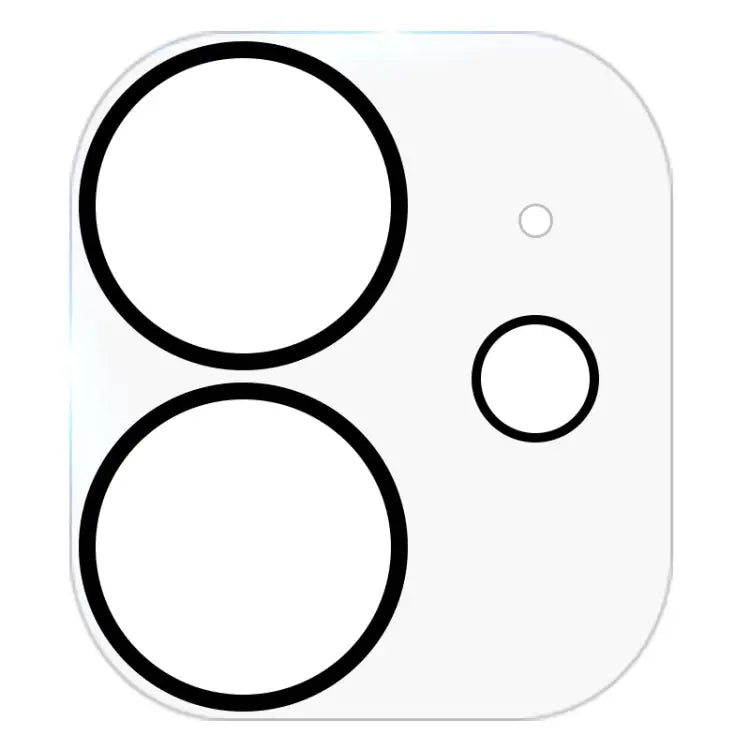 HD Anti-glare Rear Camera Lens Protector Tempered Glass Film For iPhone 12 (1 PC) For iPhone 12 Pro (1 PC) - Apple