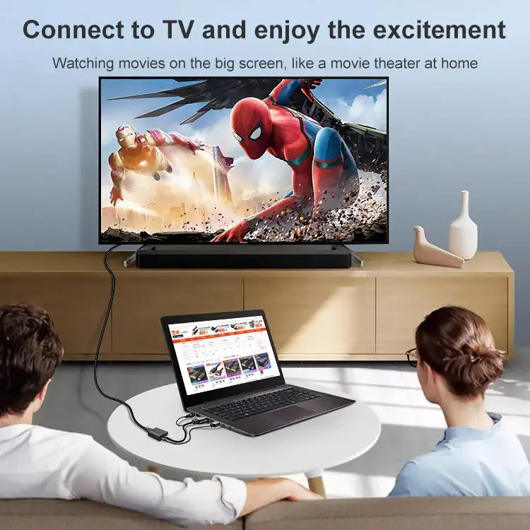 HDCO-VGAM2 1080P VGA Male to HDMI Female Converter with 3.5mm Audio Cable HDCO-VGAM2 - HDCO-VGAM2