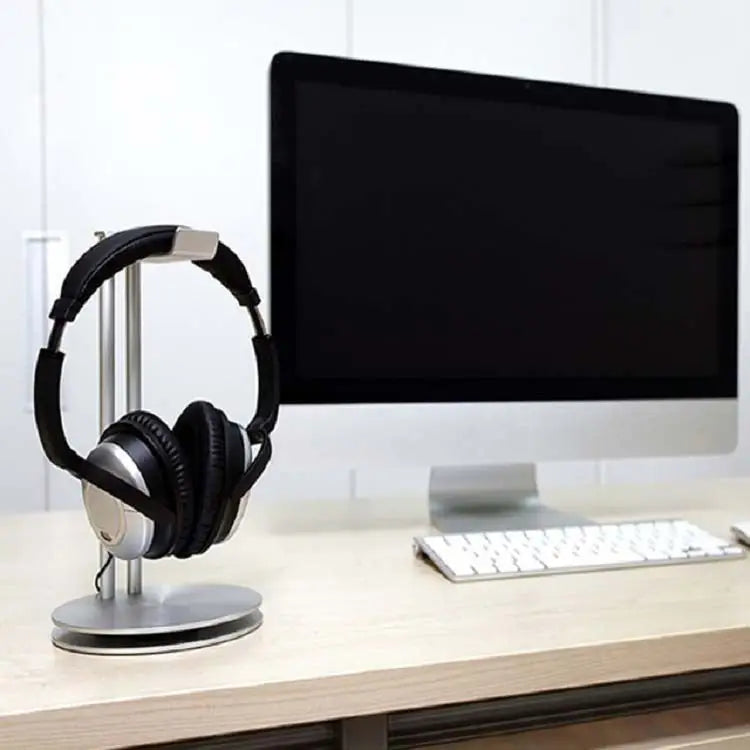 Headphone Bracket Metal Double-layer Headset Storage Rack - Amber Silver