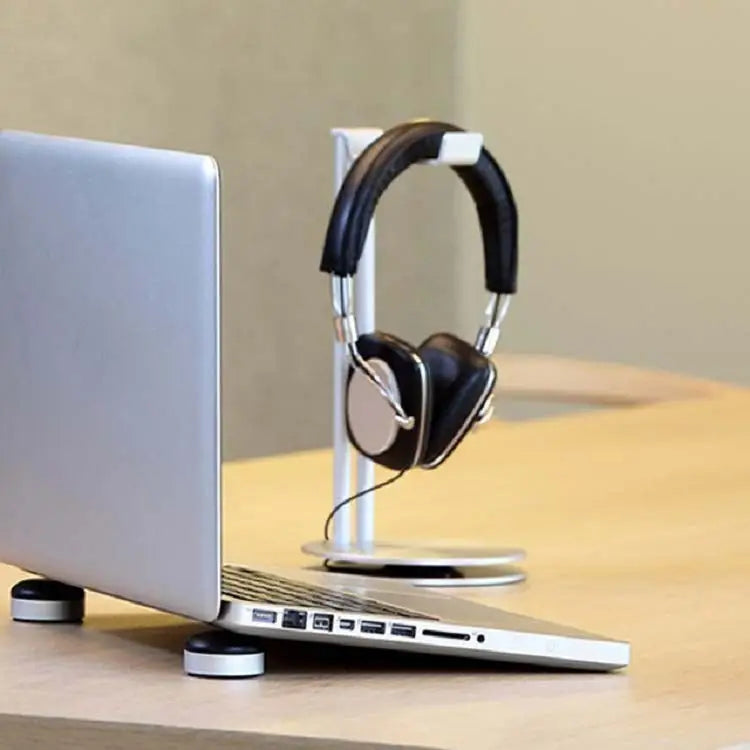 Headphone Bracket Metal Double-layer Headset Storage Rack - Amber Silver