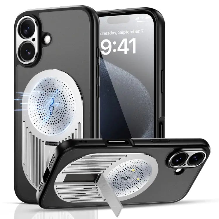Heat Dissipation Aromatherapy MagSafe Holder Phone Case For iPhone 16 Pro Max For iPhone 16 Pro For iPhone 16