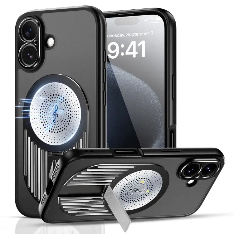Heat Dissipation Aromatherapy MagSafe Holder Phone Case For iPhone 16 Pro Max For iPhone 16 Pro For iPhone 16