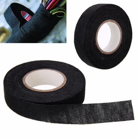 Heat-resistant Wiring Harness Tape Looms Wiring Harness Cloth Fabric Tape Adhesive Cable Protection 25M 25M - 25M