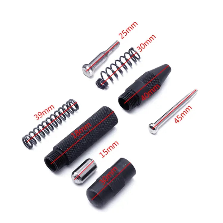 Heavy Duty Automatic Centre Punch Spring Loaded Metal Wood Press Dent Marker Metal Wood Press Dent Marker - Metal Wood