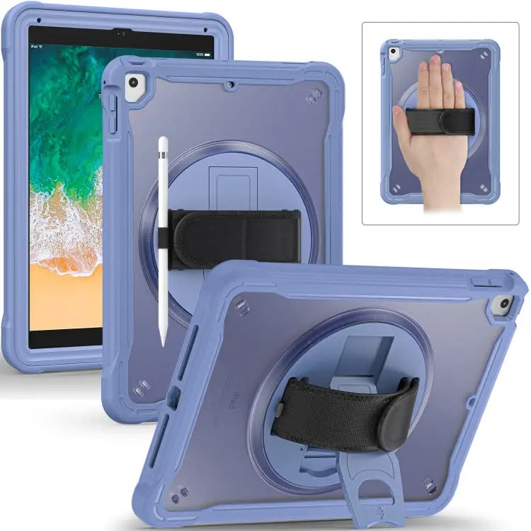 Heavy Duty Hybrid Tablet Case with Hand Grip & Strap For iPad Air / Air 2 / 9.7 2018 / 2017 - Apple Accessories