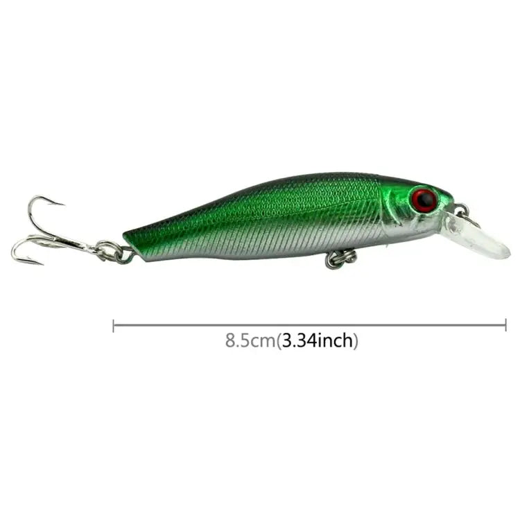 HENGJIA 6 PCS 8.5cm 8.9g Minnow Plastic Hard Baits Fishing Lures Set Fishing Tackle Baits 6 PCS 8.5cm 8.9g - 6 PCS