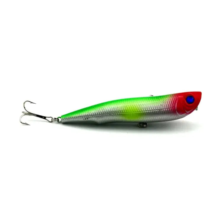 HENGJIA Artificial Fishing Lures Popper Bionic Fishing Bait with Hooks Length: 10.5 cm Random Color Delivery - Length:
