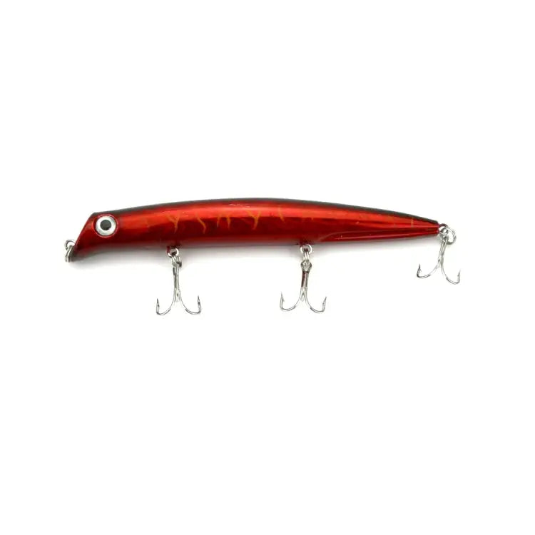 HENGJIA Artificial Fishing Lures Popper Bionic Fishing Bait with Hooks Length: 12.6 cm Random Color Delivery - Length: