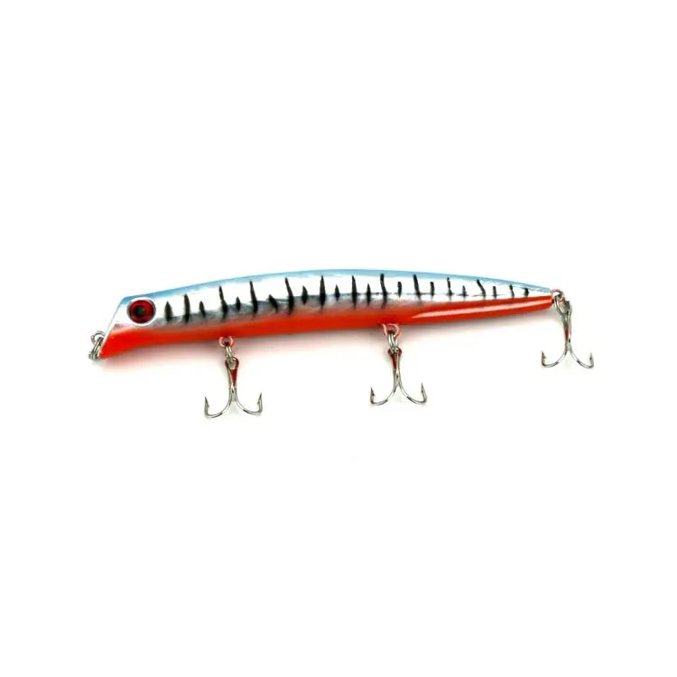 HENGJIA Artificial Fishing Lures Popper Bionic Fishing Bait with Hooks Length: 12.6 cm Random Color Delivery - Length: