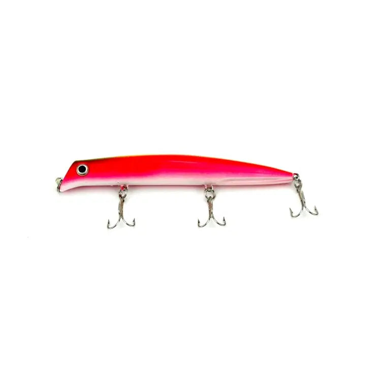 HENGJIA Artificial Fishing Lures Popper Bionic Fishing Bait with Hooks Length: 12.6 cm Random Color Delivery - Length: