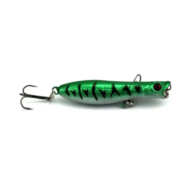 HENGJIA Artificial Fishing Lures Popper Bionic Fishing Bait with Hooks Length: 6 cm Random Color Delivery - Length: 6 cm