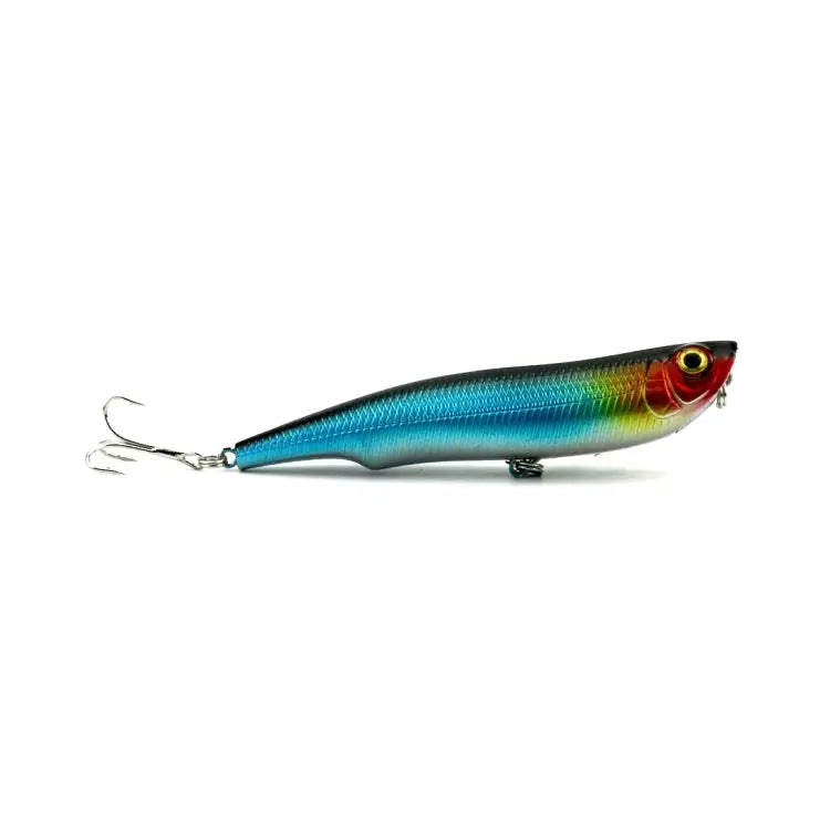 HENGJIA Artificial Fishing Lures Popper Bionic Fishing Bait with Hooks Length: 10.5 cm Random Color Delivery - Length: