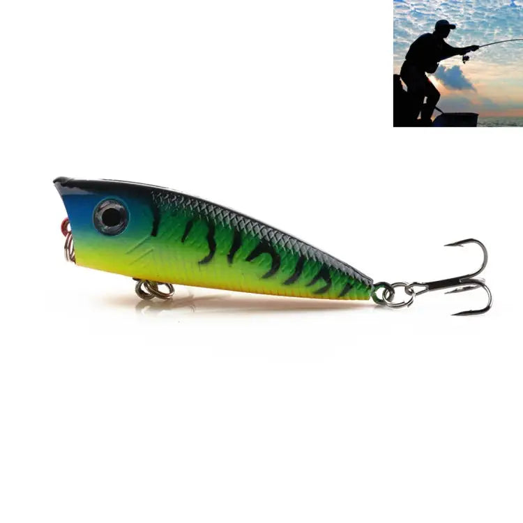 HENGJIA PO035 6cm/6g Simulation Hard Baits Fishing Lures Tackle Baits Fit Saltwater and Freshwater - PO035 4# / 4