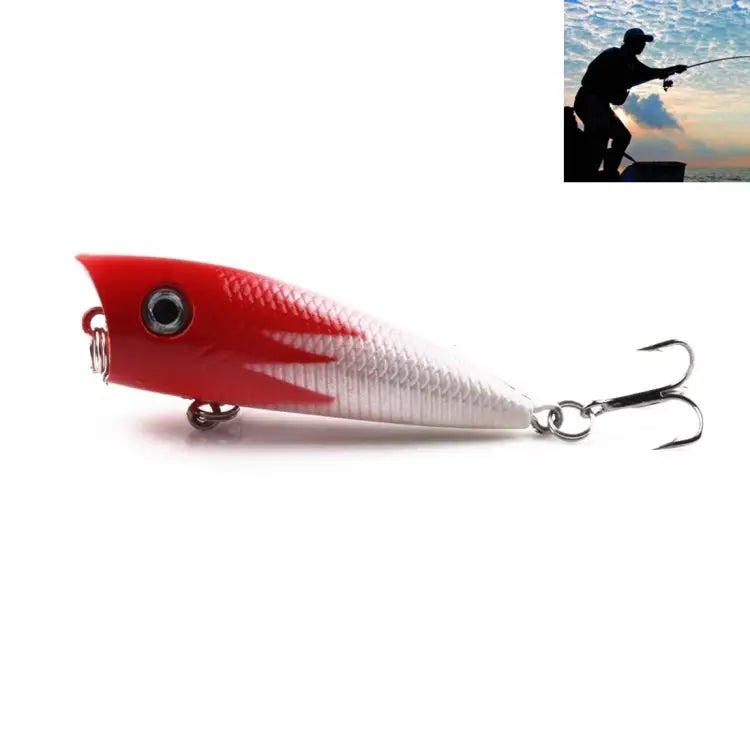 HENGJIA PO035 6cm/6g Simulation Hard Baits Fishing Lures Tackle Baits Fit Saltwater and Freshwater - PO035 3# / 3