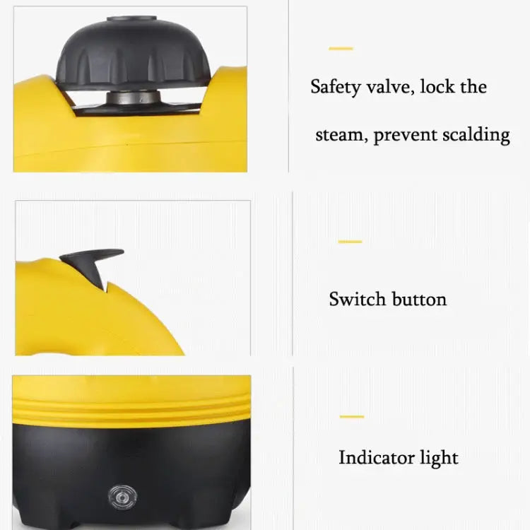 High Temperature Cleaning Machine Household Hand-Held Pressure Washer Steam Cleaning Range Hood,EU Plug Washer Steam