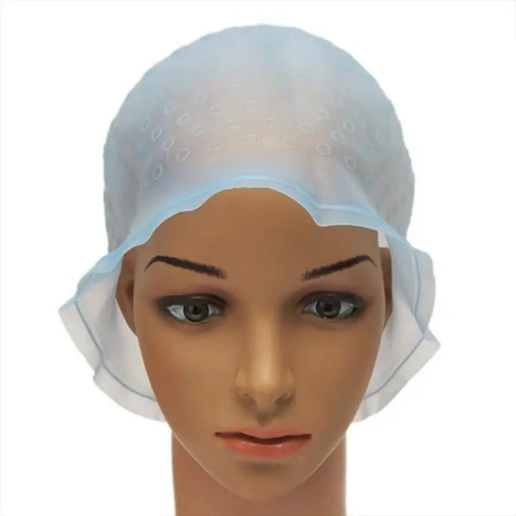 High Temperature Resistant Acid and Alkali Silicone Pick Dye Hair Dye Hat Random Color Delivery Dye Hat - Dye Hat
