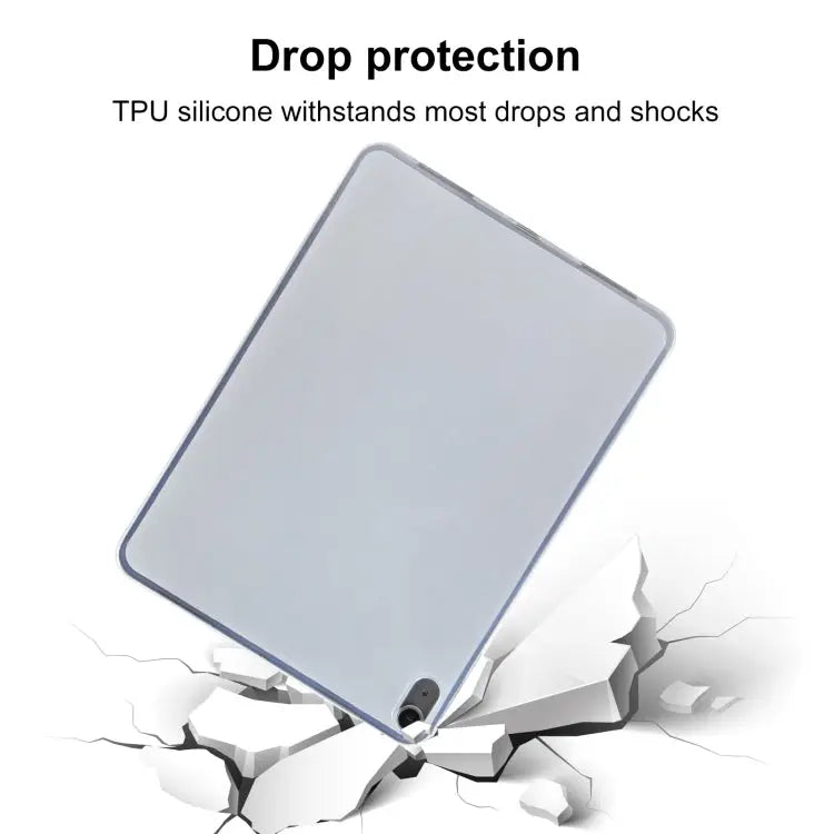 Highly Transparent TPU Tablet Case with Pen Slot For iPad 10.2 / 10.5 - For iPad 10.2 / 10.5 - Apple Accessories