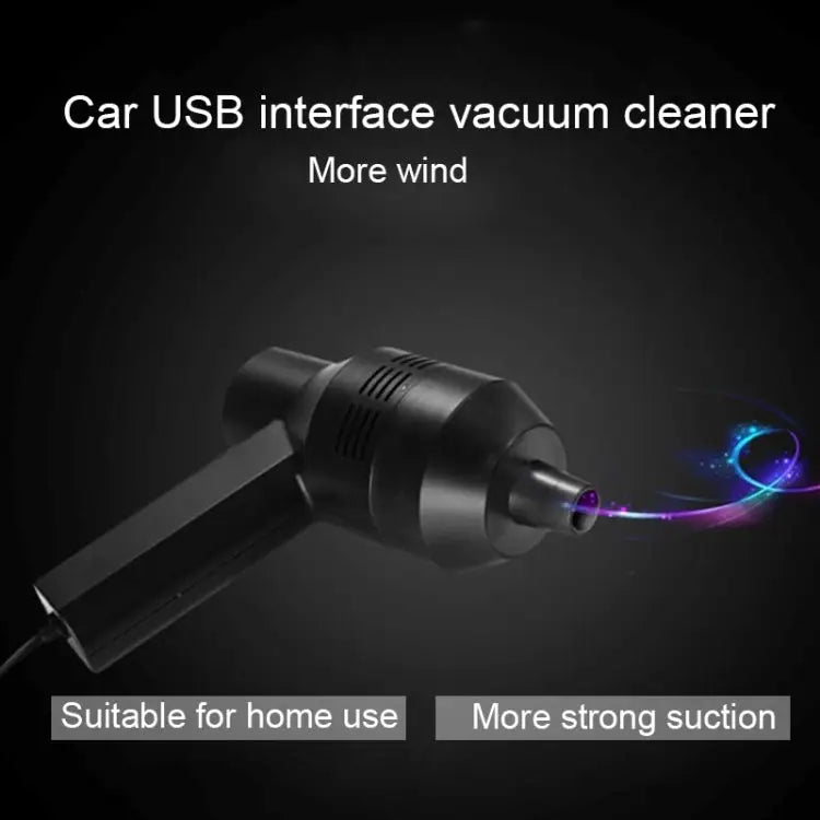 HK-6019A 3.5W Portable USB Powerful Suction Cleaner Computer Keyboard Brush Nozzle Dust Collector Handheld Sucker Clean